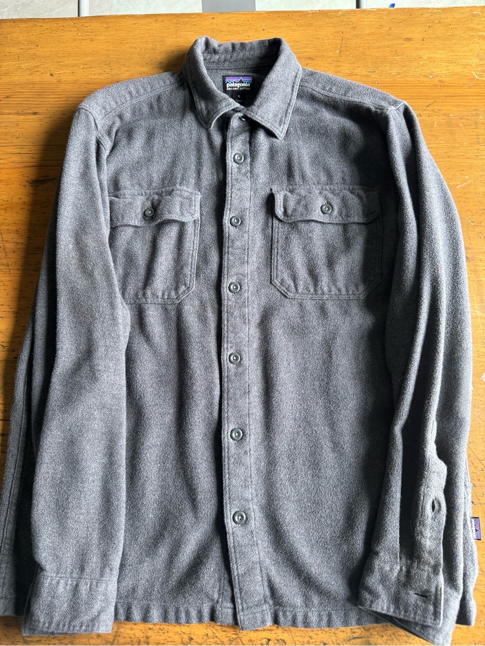 Patagonia Men's Gray Fjord Flannel Medium
